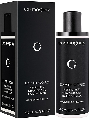 Гель для тела и волос Cosmogony Earth Core. Увлажнение и Свежесть