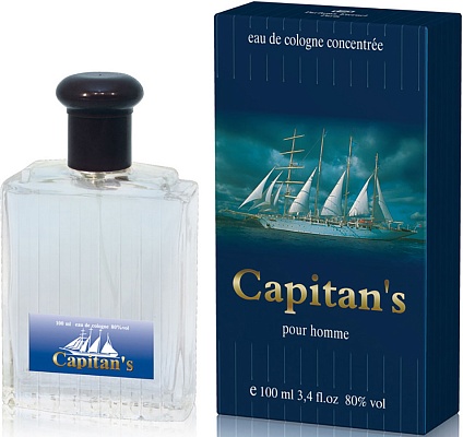 Brocard. Одеколон Capitan`s 